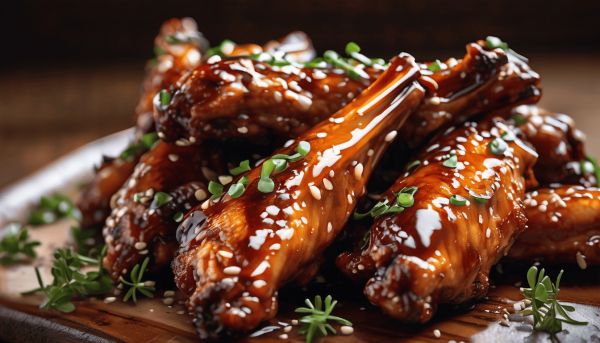 Savourez des manchons de poulet caramélisés à la perfection